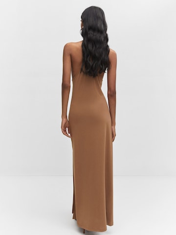 MANGO Summer Dress 'Catia' in Brown