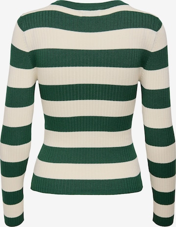 JDY Sweater 'Plum' in Green