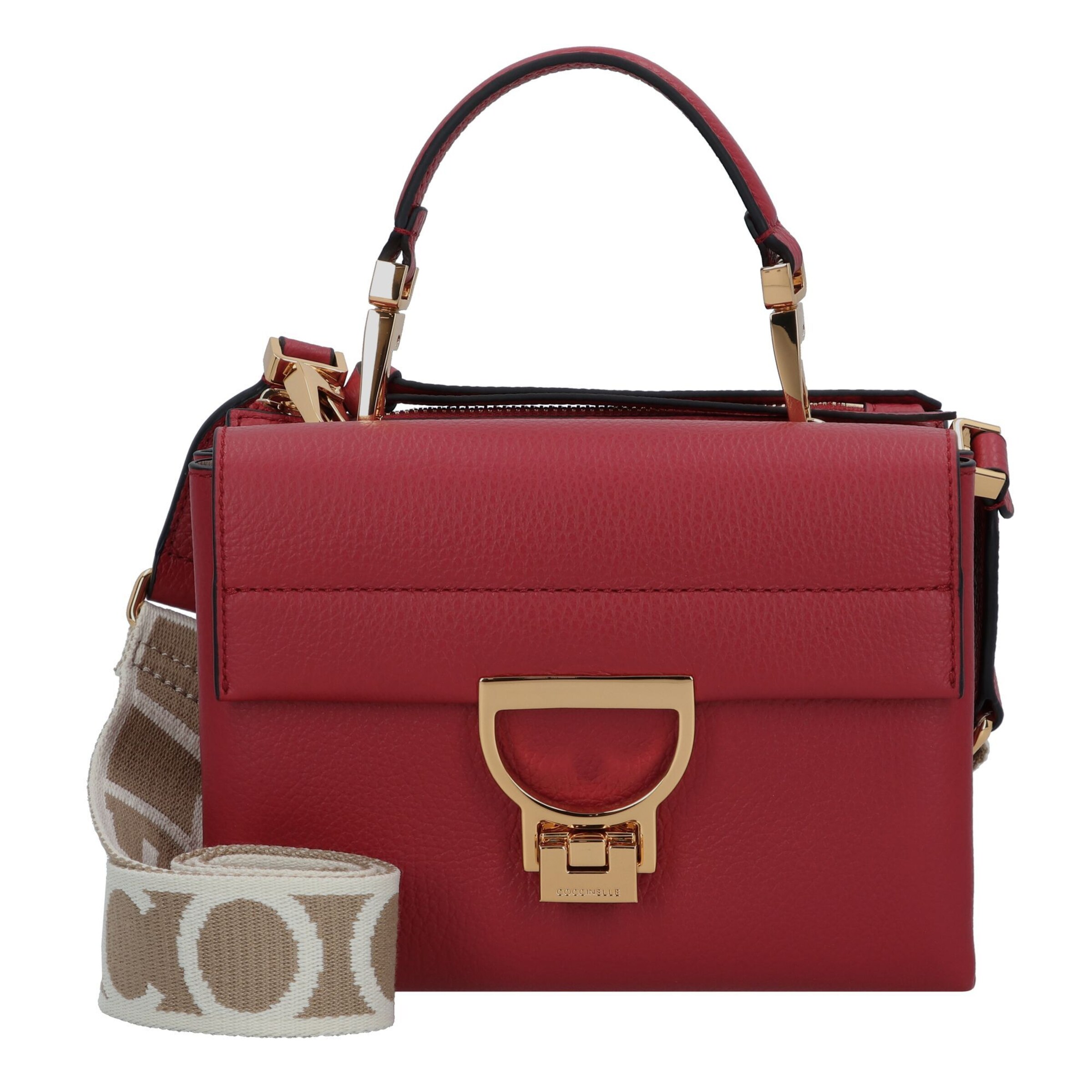 Sacs à main 'Arlettis' Coccinelle en rouge : devant