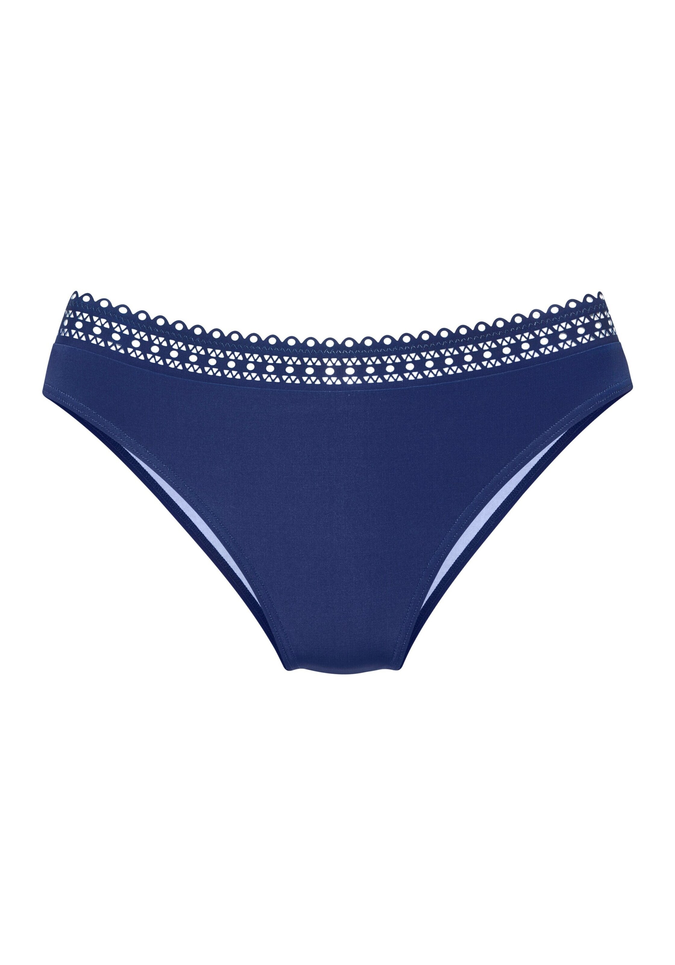 Slip bikini di s.Oliver in blu: frontale
