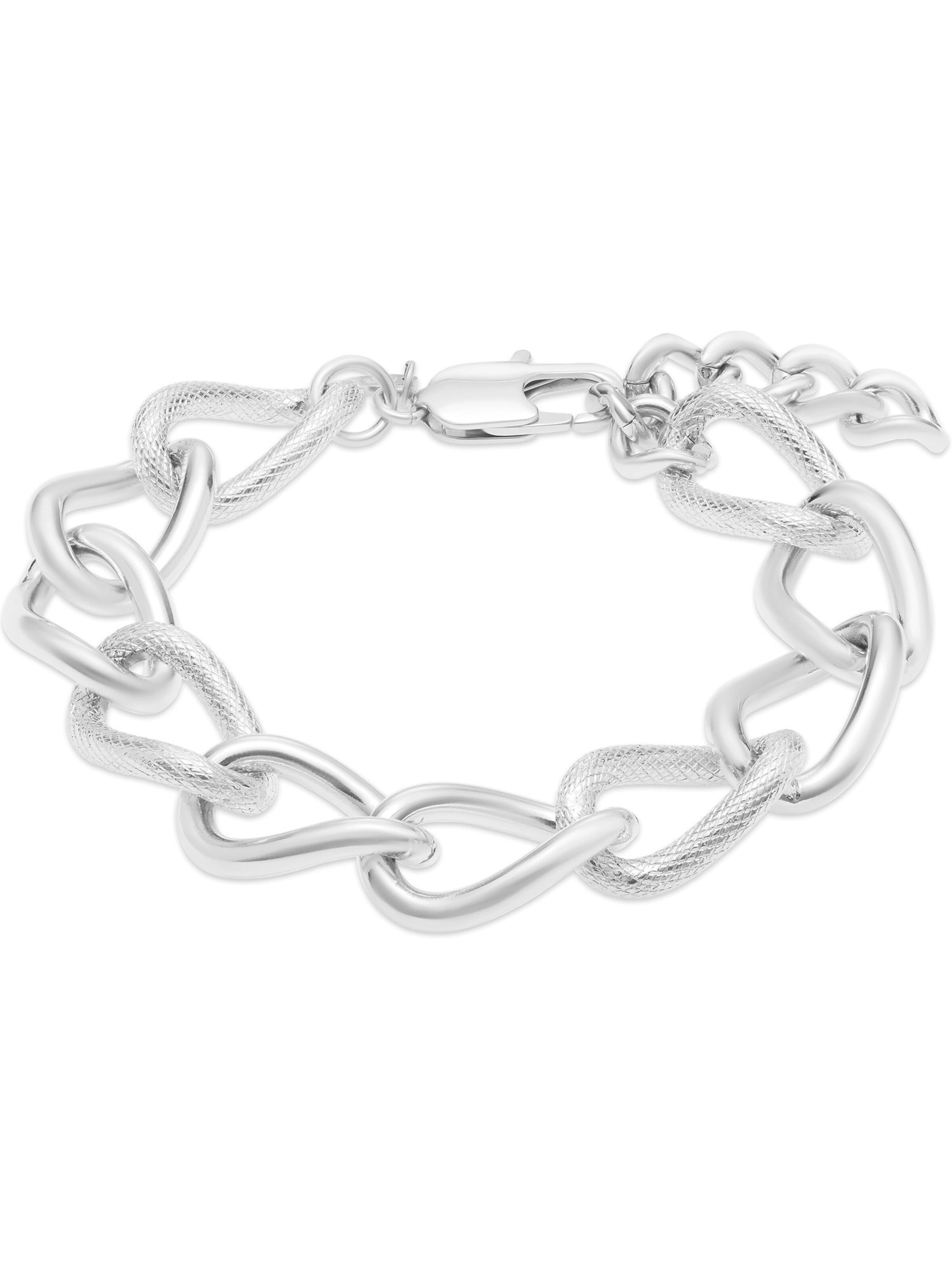 FAVS Necklace in Silver: front