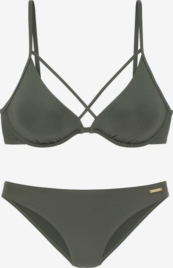 BRUNO BANANI Bikini | oliva barva, Prikaz izdelka