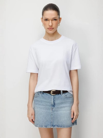 MixRay T-shirt en L en blanc, Vue avec produit