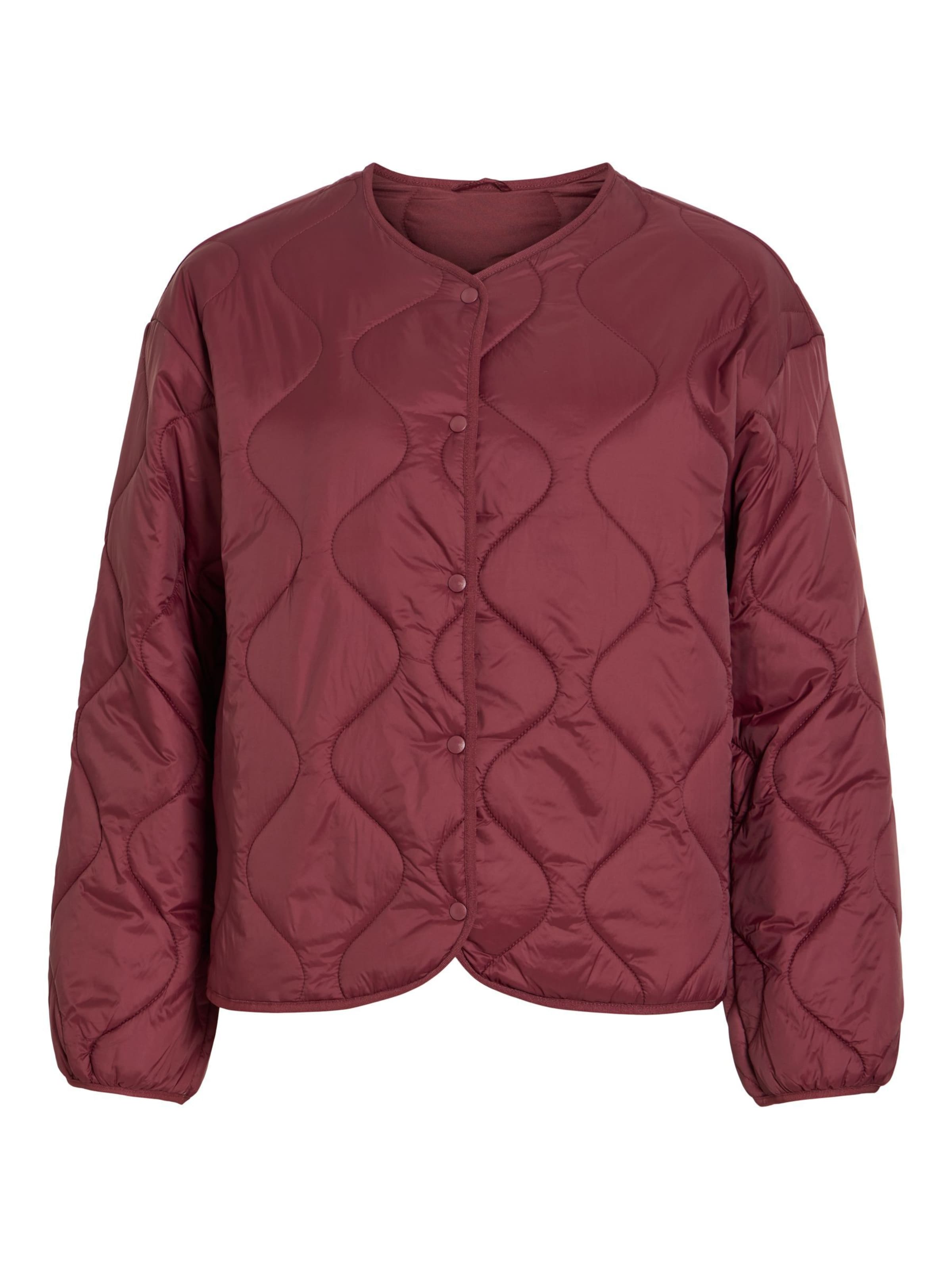 VILA Between-Season Jacket 'VIDUNE' in Red: front