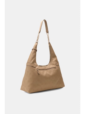 GUESS Schultertasche 'Ella' in Beige