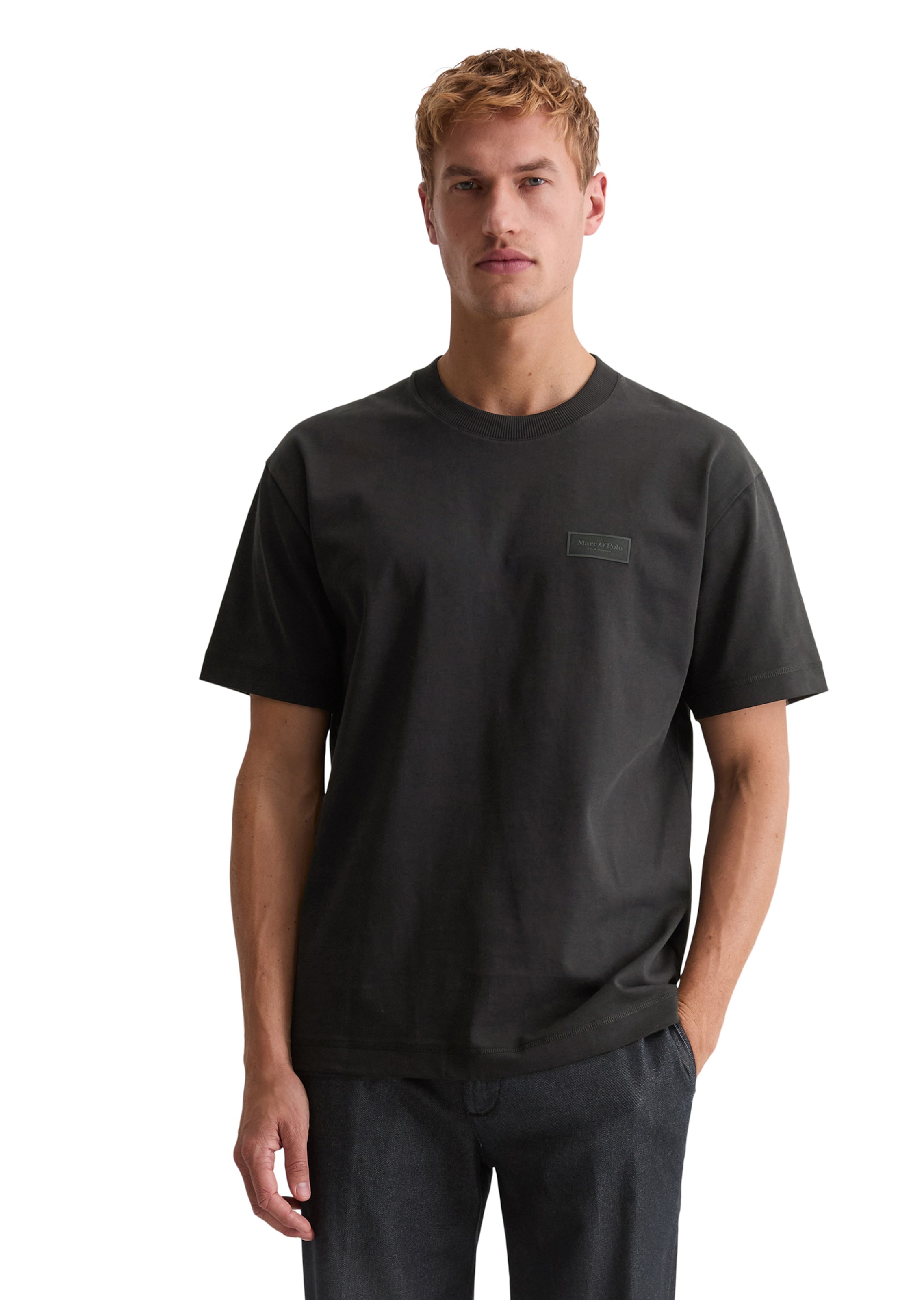 Marc O'Polo Shirt in Black: front