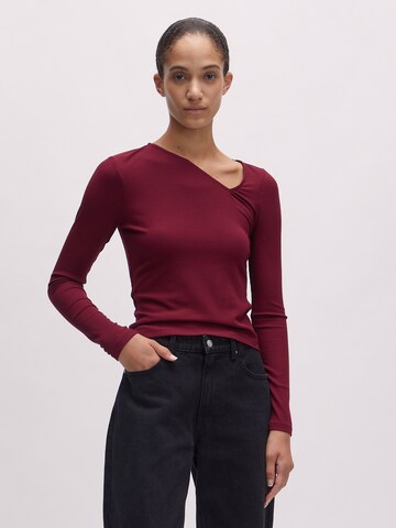 EDITED Shirt 'Rufina' in Red: front