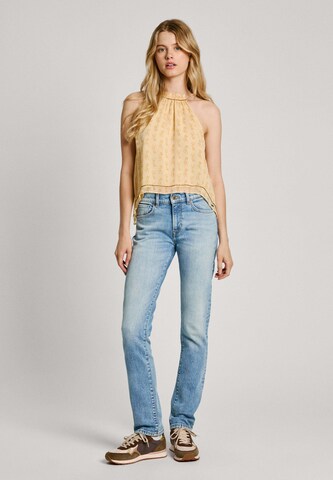 Top 'MAFFIE' di Pepe Jeans in arancione