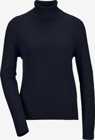 Pull-over MADELEINE en bleu : devant