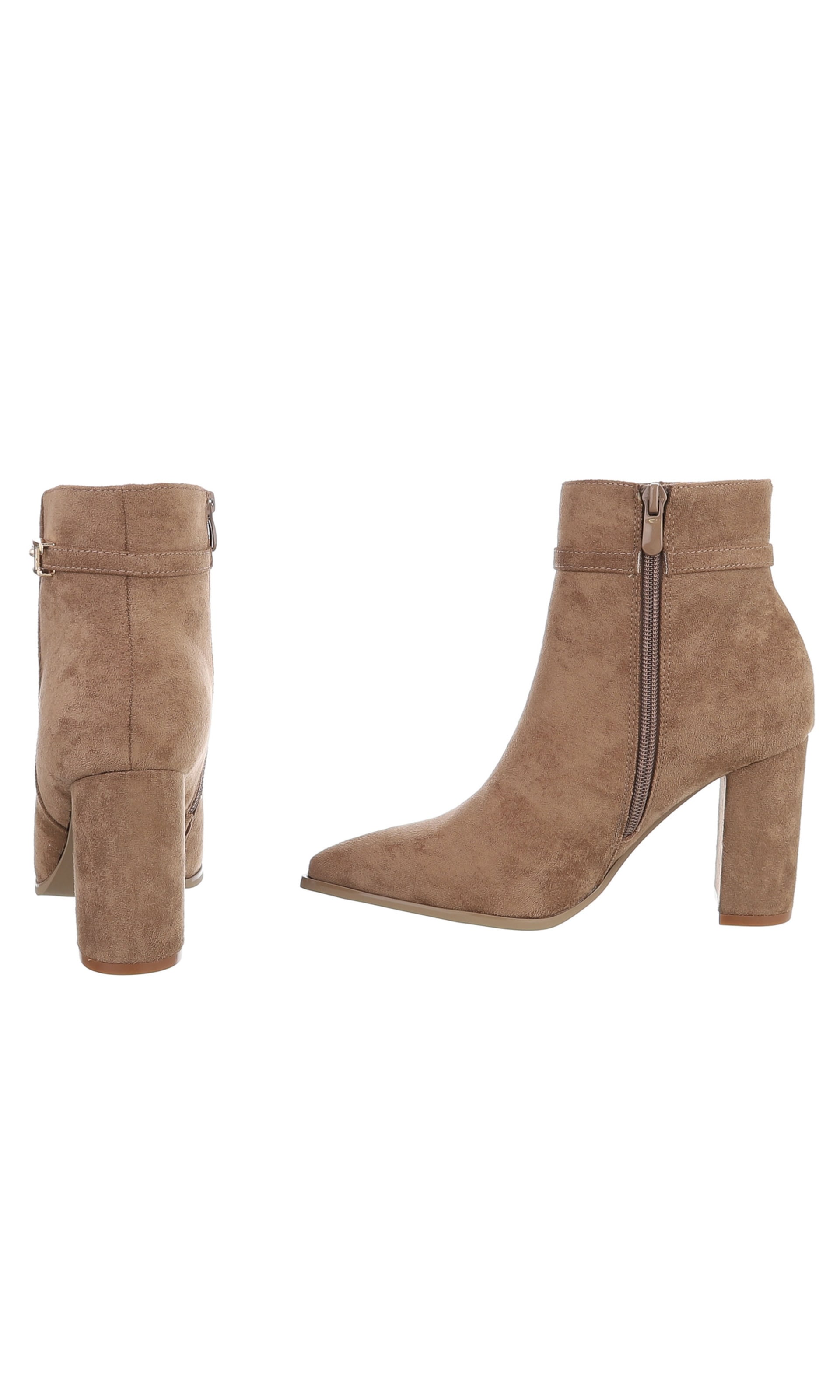 Ital-Design Ankle Boots in Brown