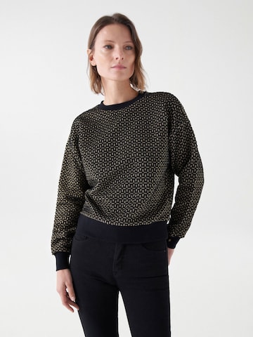Salsa Jeans Sweater in Black: front