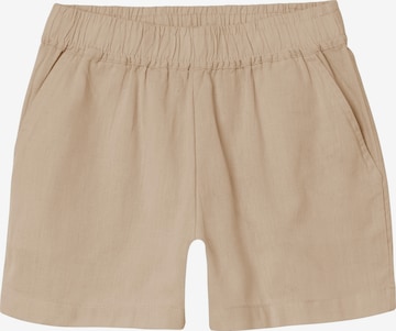 NAME IT Trousers 'Falinnen' in Beige: front