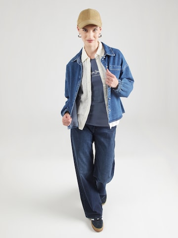 Pepe Jeans T-shirt 'New Virginia' i blå