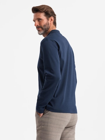 T-Shirt 'OM-POLS-0130' Ombre en bleu