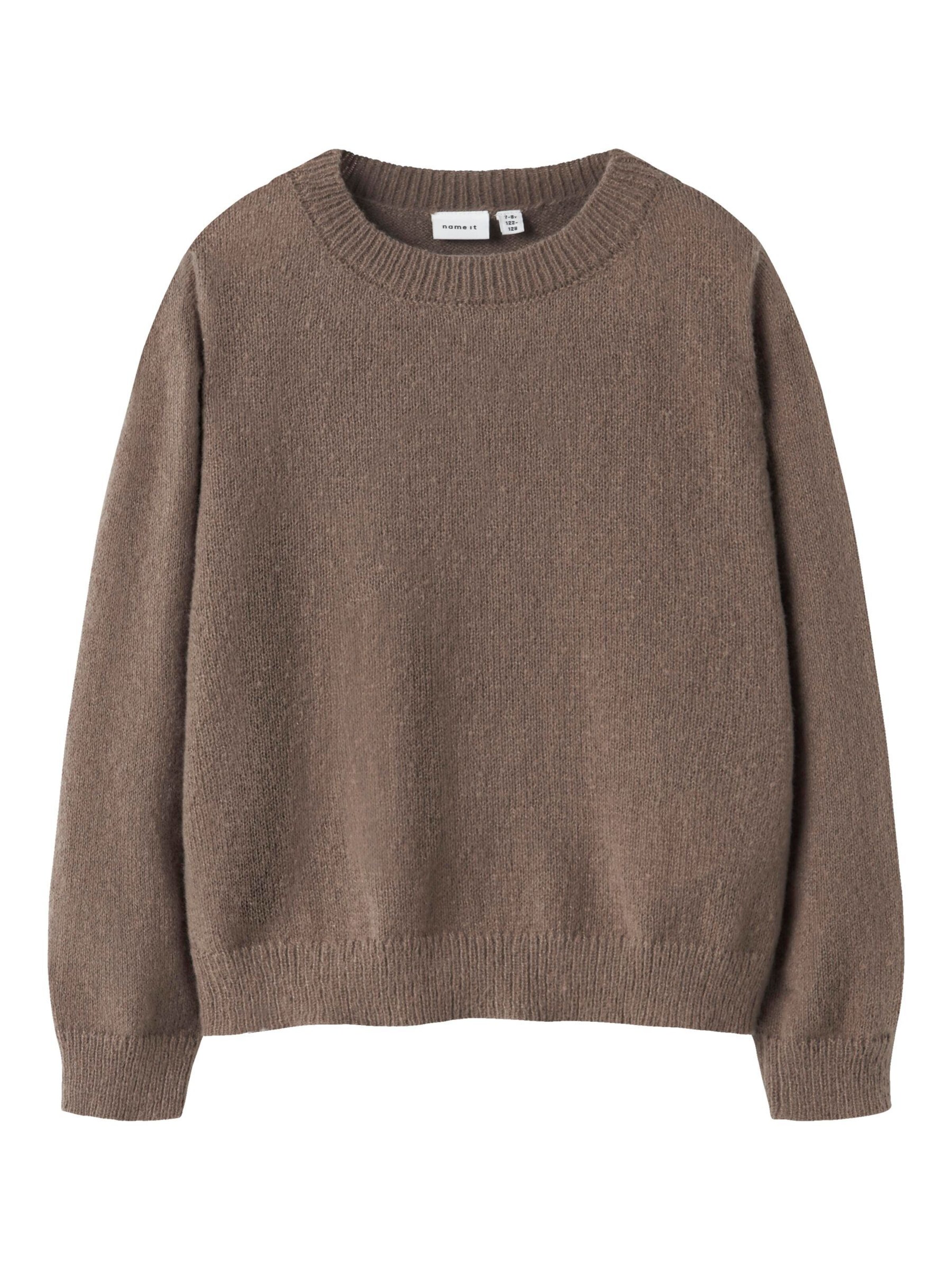 Pull-over NAME IT en marron : devant