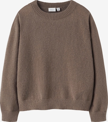 Pull-over NAME IT en marron : devant