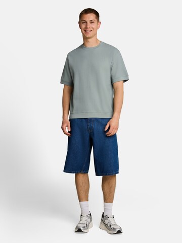 TOM TAILOR DENIM Sweatshirt in Grün