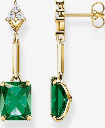 Thomas Sabo Earrings 'Thomas Sabo' in Gold: front