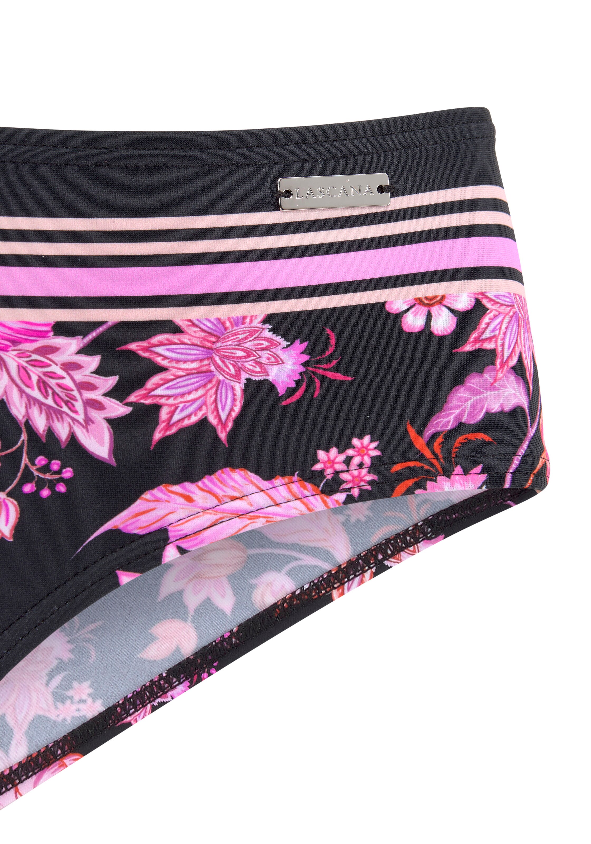 Slip costum de baie de la LASCANA pe negru