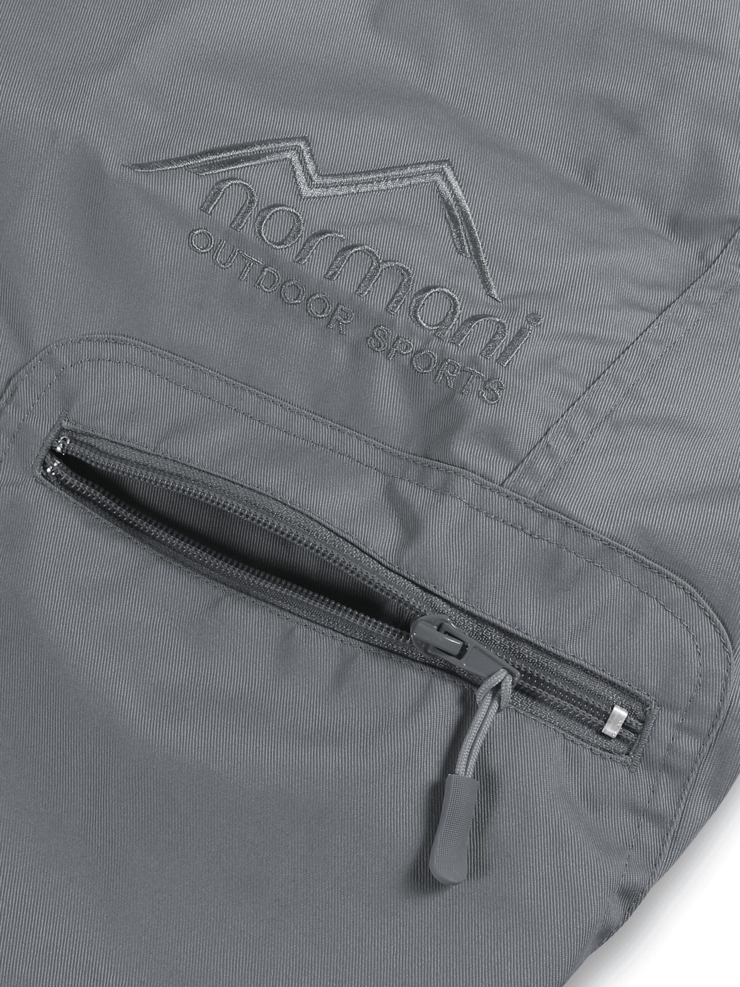 Regular Pantalon outdoor 'Valley' normani en gris