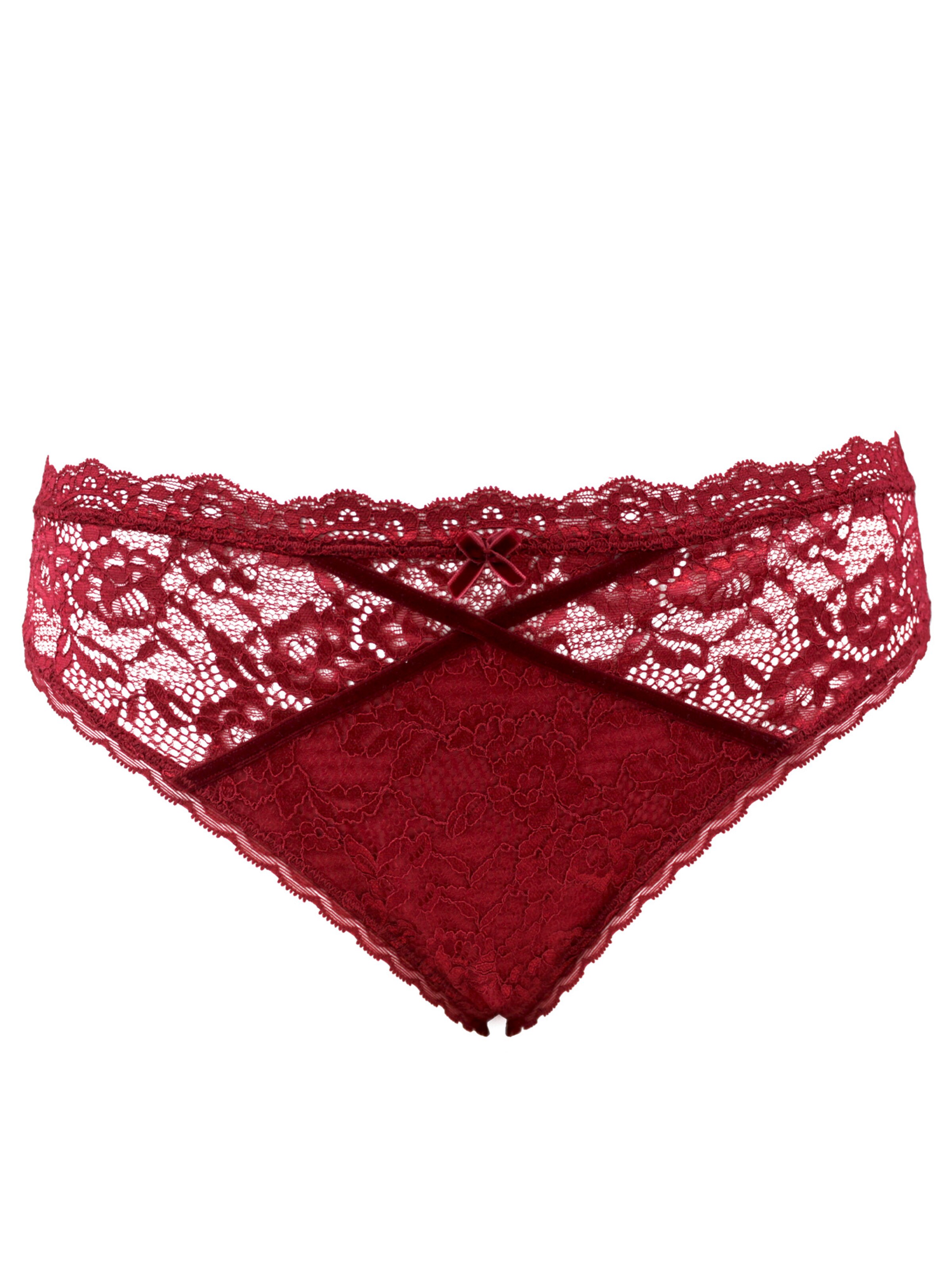 SugarShape Slip 'Eliana' in Rot: Vorderseite
