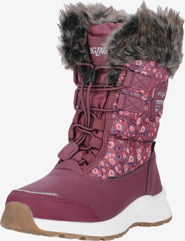 ZigZag Snowboots 'Wesend' in Pink: Vorderseite