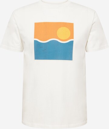 Thinking MU Shirt 'Under The Sun' in White: front