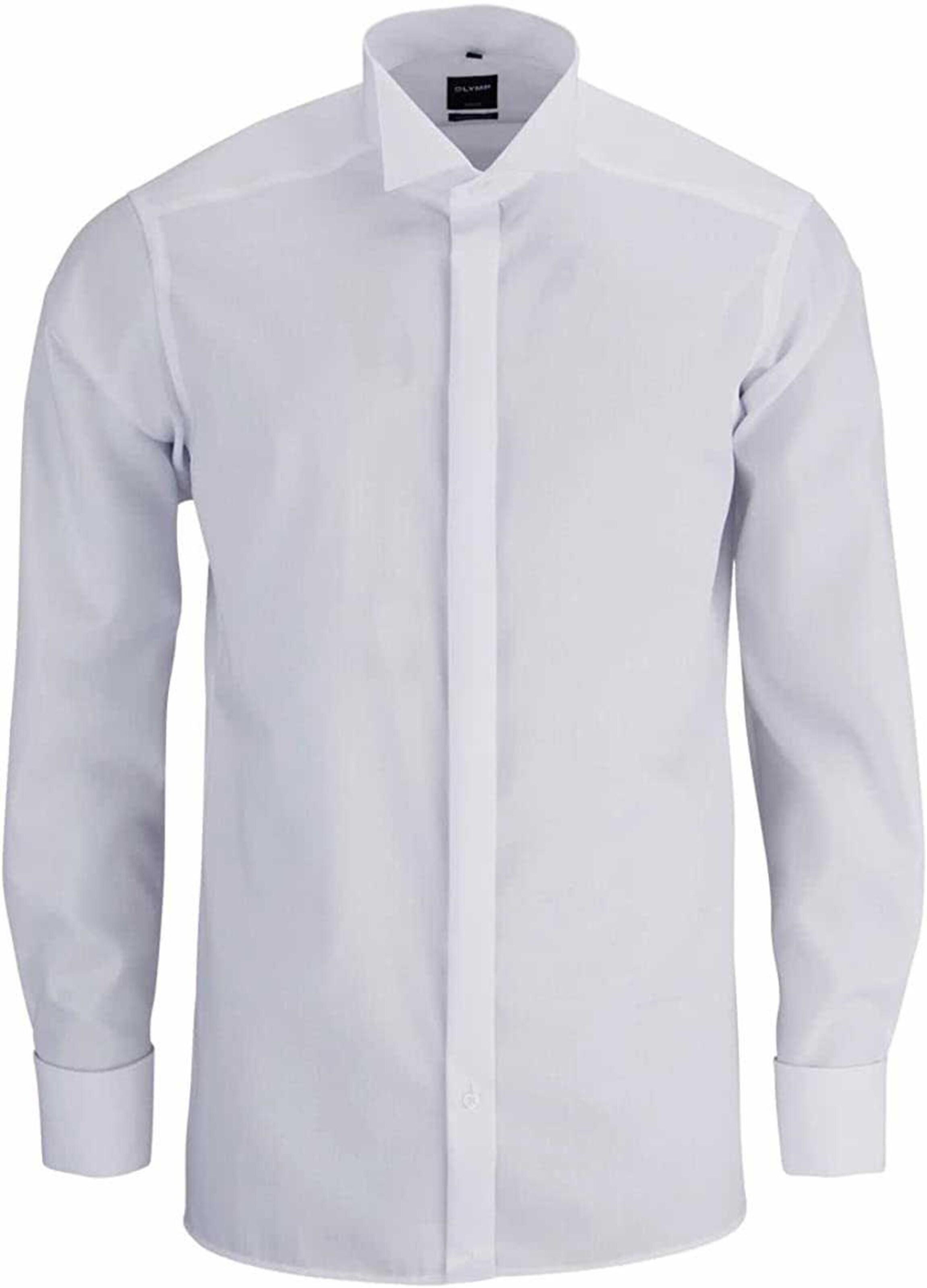 OLYMP Hemd in Weiß: Vorderseite