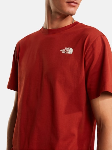 THE NORTH FACE Póló - piros