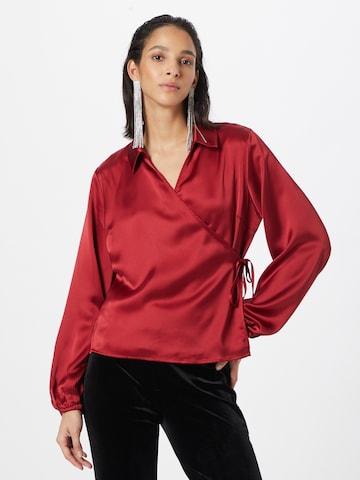 Camicia da donna di OBJECT in rosso: frontale