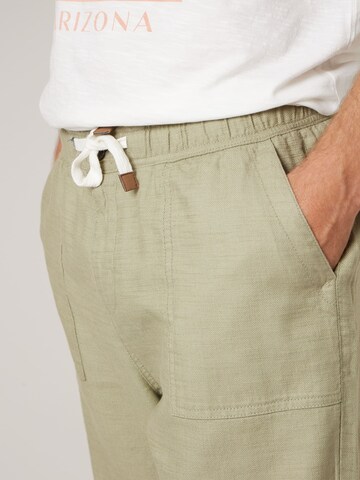 Regular Pantalon chino 'MIDSON ' Deeluxe en vert