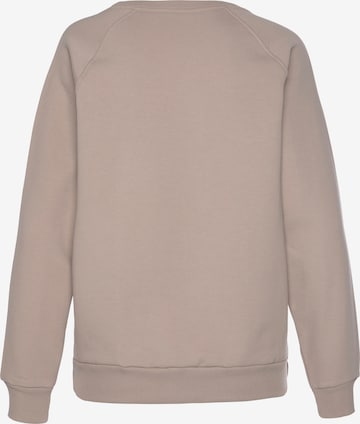 Sweat-shirt LASCANA en gris