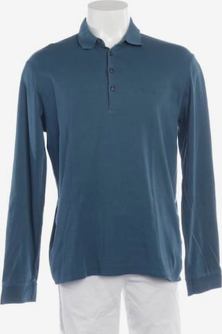 BOSS Black Freizeithemd / Shirt / Polohemd langarm L in Blau: predná strana