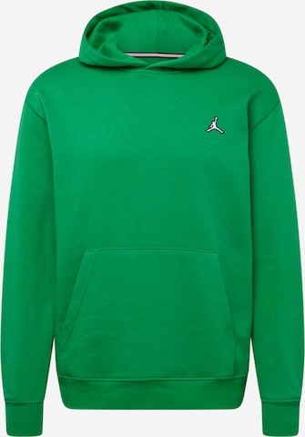 Jordan Sweatshirt 'ESS' in Groen: voorkant