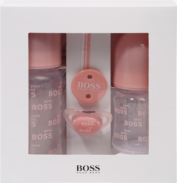BOSS Kidswear Komplet | roza barva: sprednja stran