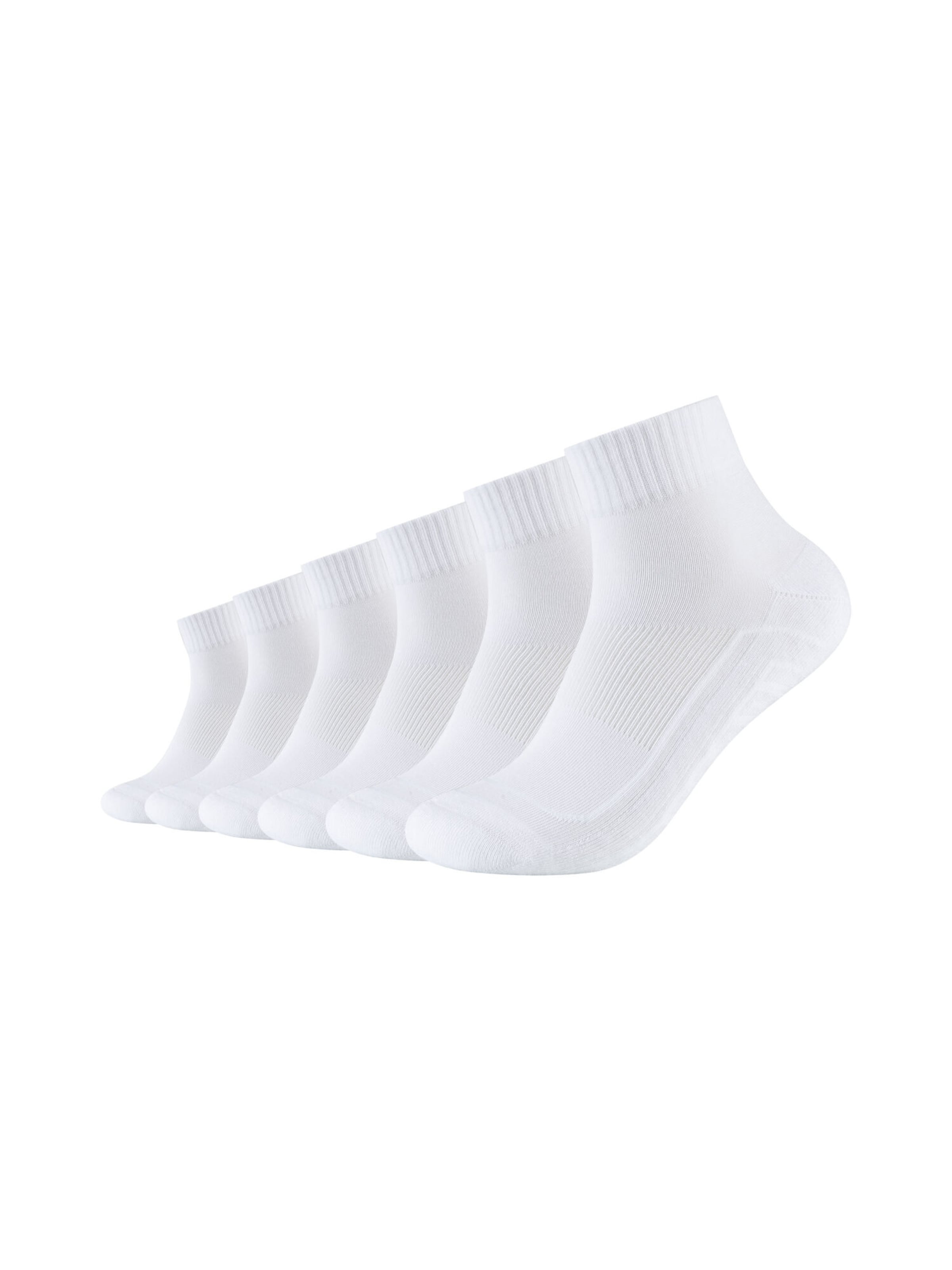 camano Socks in White: front
