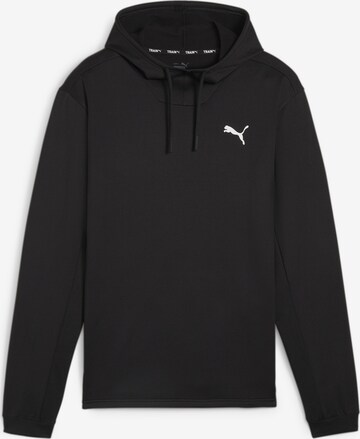 PUMA Athletic Sweatshirt in Black: front