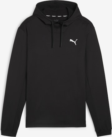 PUMA Athletic Sweatshirt in Black: front