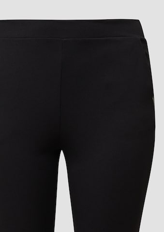 QS Bootcut Broek in Zwart