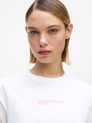 KARL LAGERFELD JEANS Póló - fehér