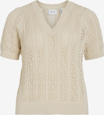 VILA - Top en gris: frente