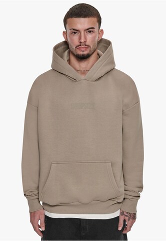 Dropsize Sweatshirt in Beige: predná strana