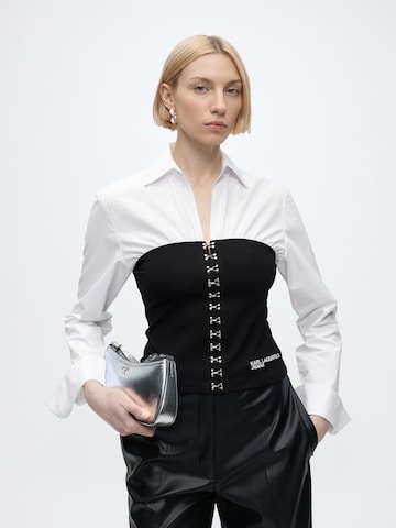 KARL LAGERFELD JEANS Blúz - fehér