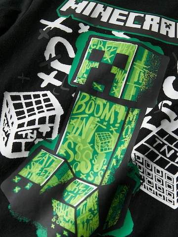 NAME IT - Camiseta 'NKMDI MINECRAFT' en negro