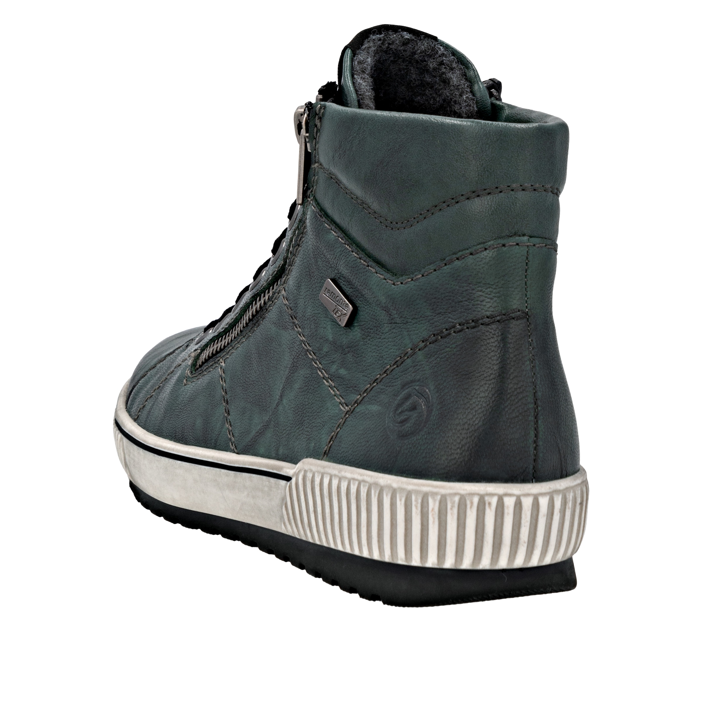 REMONTE High-Top Sneakers in Green