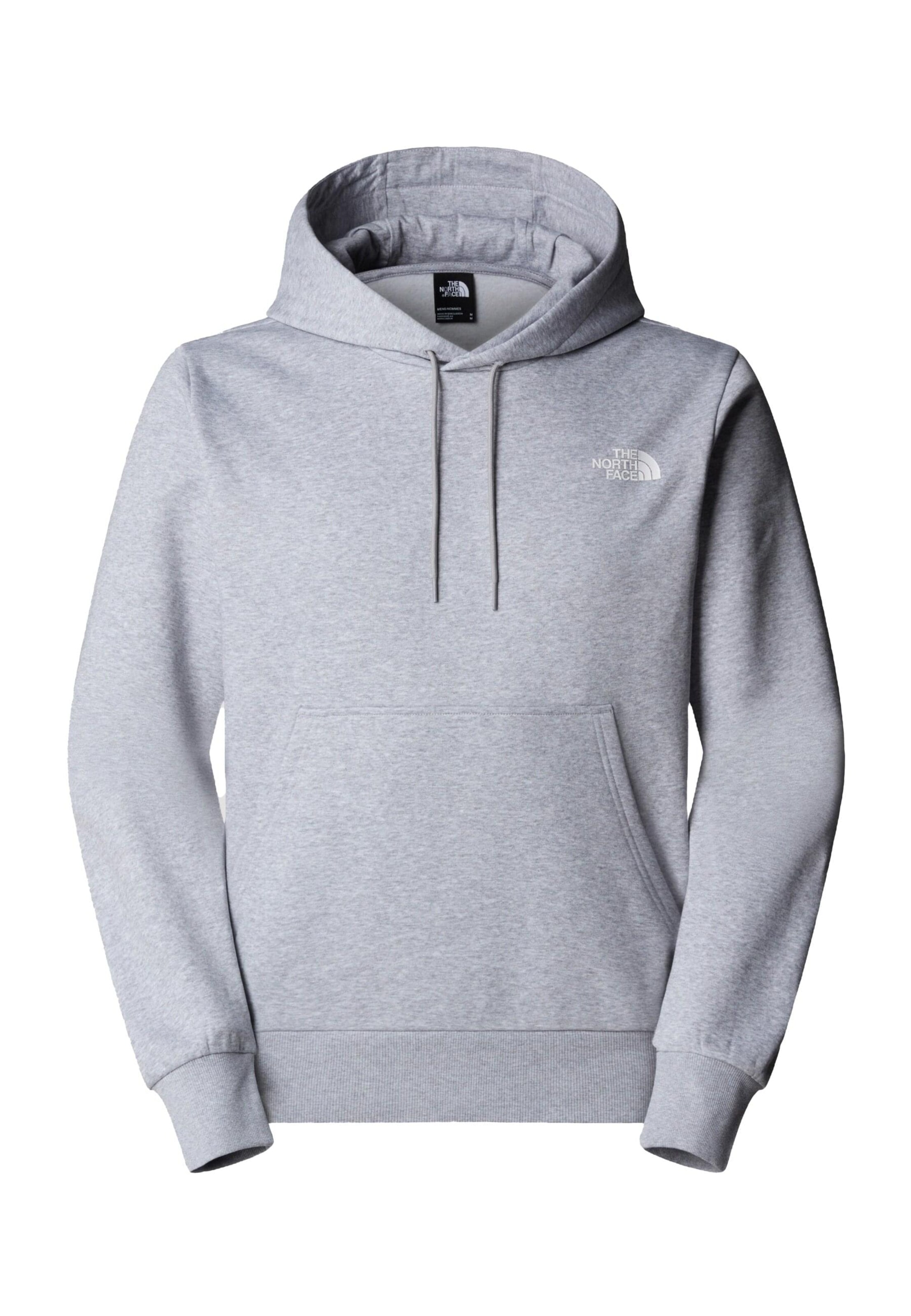 THE NORTH FACE Mikina 'Simple Dome' – šedá: přední strana