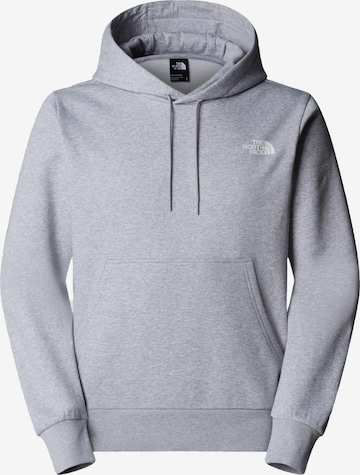 Felpa 'Simple Dome' di THE NORTH FACE in grigio: frontale