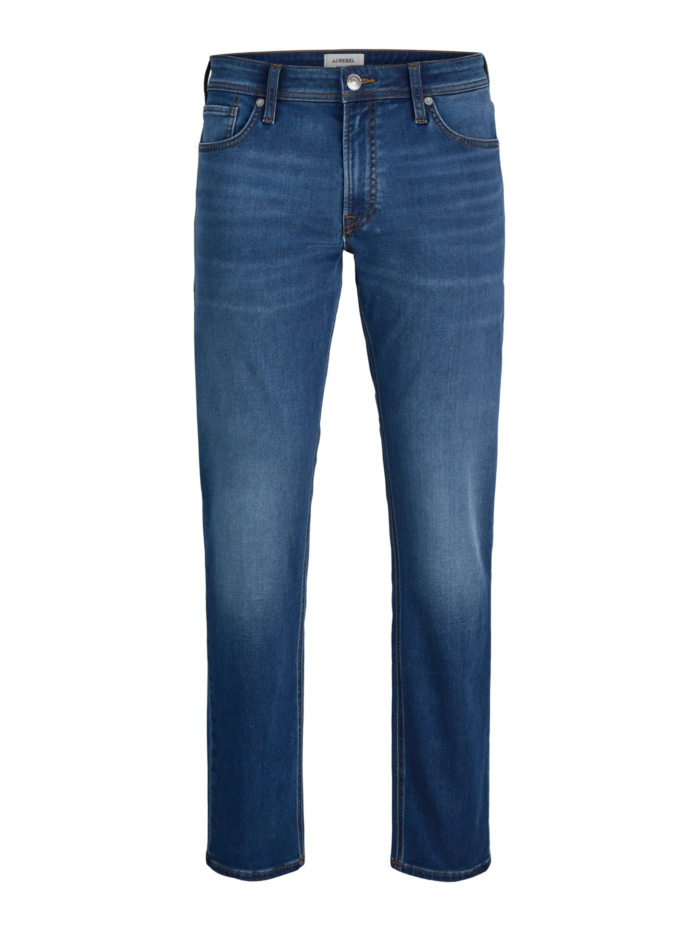 JJ Rebel Regular Jeans 'JREBADAM' in Blue: front