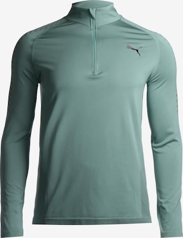 PUMA Functioneel shirt in Blauw: voorkant