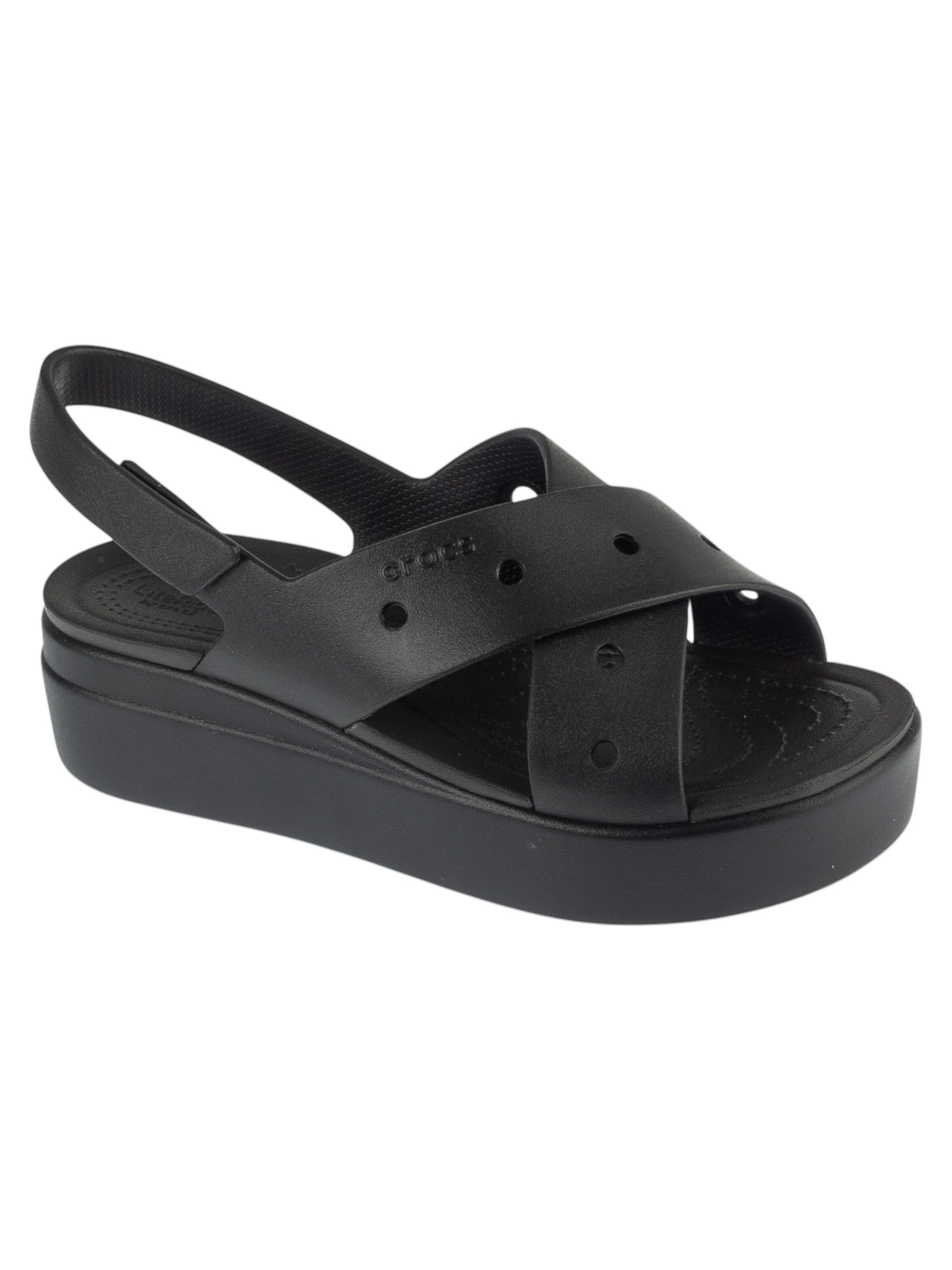 Sandales 'Brooklyn 4U' Crocs en noir : devant